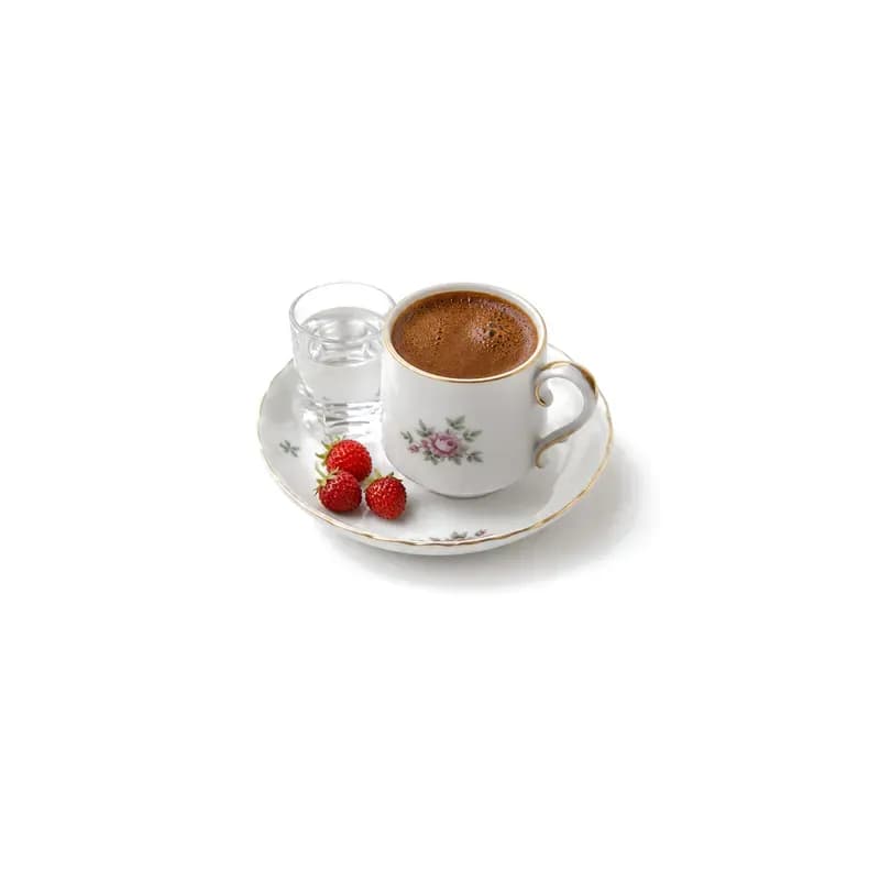 Dağ Çilekli Türk Kahvesi